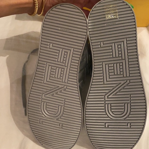 Fendi brand new silver hi-tops in box. - Picture 4 of 4